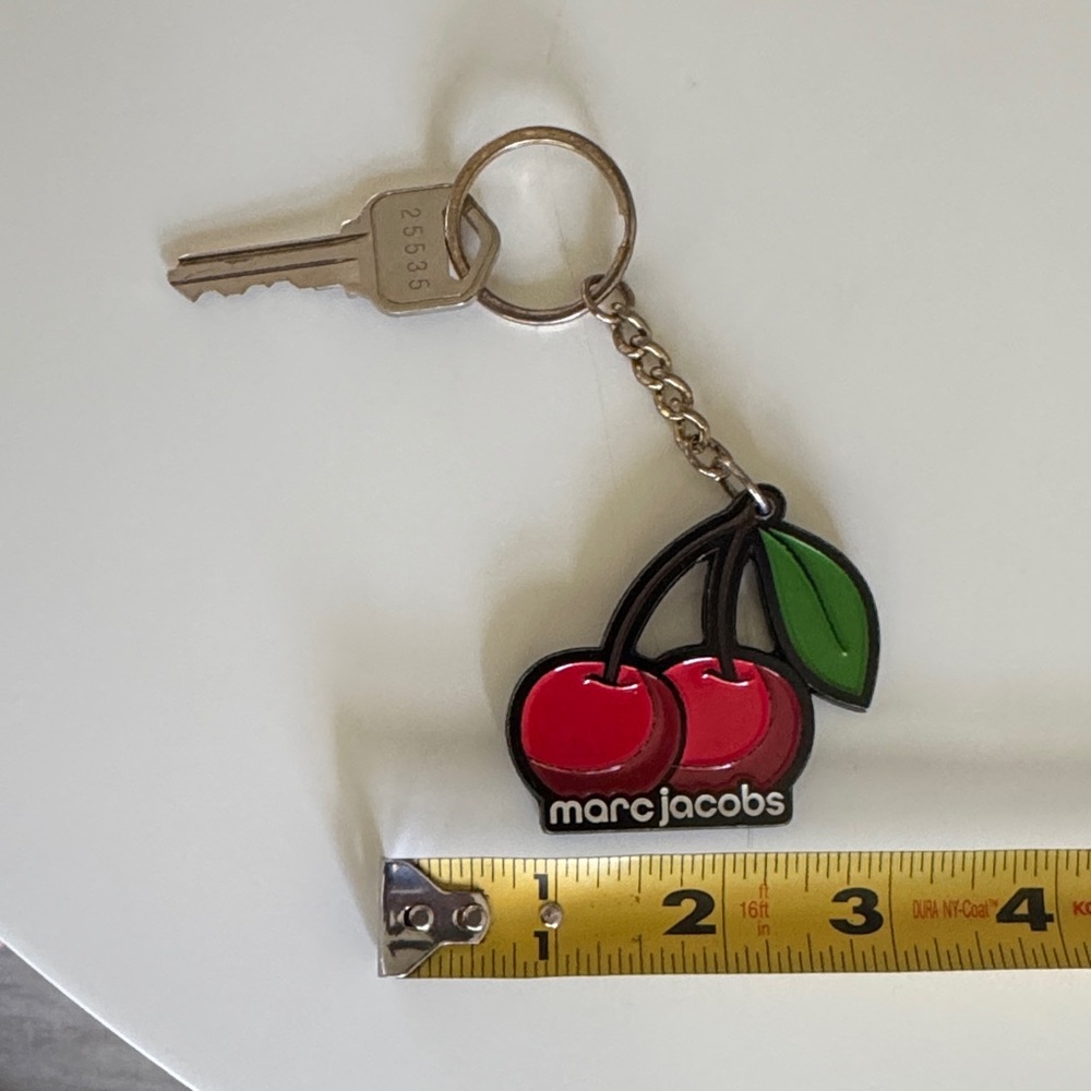 Marc Jacobs Red Cherry Keychain